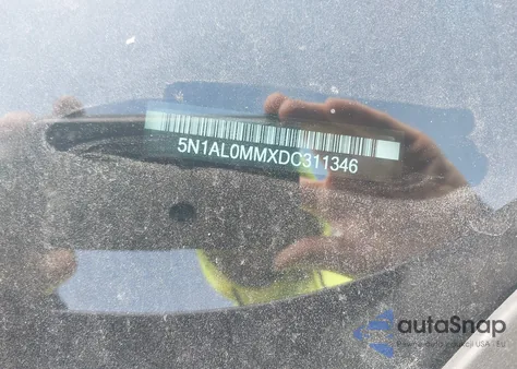 2013 Infiniti Jx35 из США, поврежденный, VIN 5N1AL0MMXDC311346